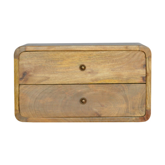 2 Drawer Floating Bedside